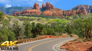 Red Rock Scenic Byway  Sedona Arizona Scenic Drive 4K [upl. by Aneehsat172]