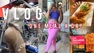 My Realistic weight loss journey One meal a day OMAD diet VLOG [upl. by Besse]