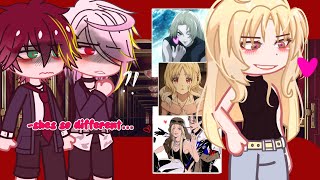 Diabolik lovers react to Yui as Yuki Tsukumo  Jujutsu kaisen [upl. by Nohsal70]