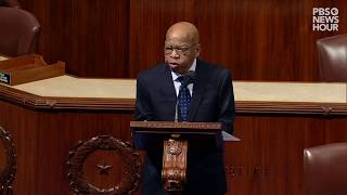 WATCH Rep John Lewis calls for start of Trump impeachment inquiry [upl. by Htidra869]