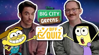 Big City Green Creators Shane and Chris Houghton Takes the BFF Quiz 🧐  disneychannel [upl. by Abbi]