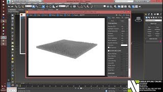 Cara Membuat Carpet 3D Realistik Menggunakan 3Ds Max Corona Rendering [upl. by Ecar17]