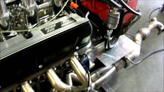 Ford Boss 302 Crate Engine First start Inglese EFI stack injection [upl. by Annatnas436]