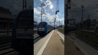 2 Siemens Desiro HC Br 462 von Go Ahead Bayern fahren als RB87 von Donauwörth in München Hbf ein [upl. by Znerol]