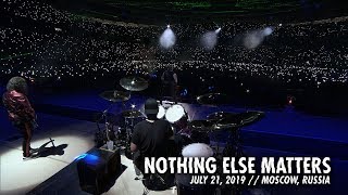 Metallica Nothing Else Matters Moscow Russia  July 21 2019 [upl. by Paviour]