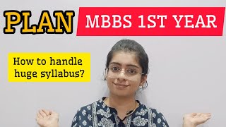 How to Plan your MBBS 1st Year mbbs1styear mbbs mbbslife [upl. by Nere]