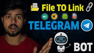 Telegram File To Link Bot StopPiracy [upl. by Ury116]