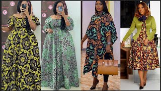 🆕️TRÈS BELLE TENUE AFRICAINE DE ROBE LONGUE MOYENNE 2023 WAXPAGNE AFRICAN CASUAL DRESS ANKARA GOWN [upl. by Aelyak447]