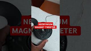 Neodymium magnet tweeter test [upl. by Arvy]