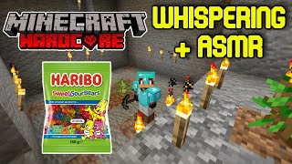 Minecraft Hardcore  Mukbang ASMR  Eating Gummy Bears  Part 14 [upl. by Notsej]