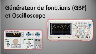 Oscilloscope et générateur de fonctions [upl. by Lambard]