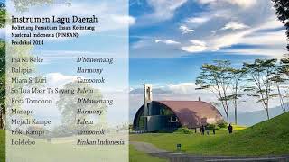 KOLINTANG  ALBUM INSTRUMEN LAGU DAERAH PINKAN INDONESIA 2014  KWALITAS AUDIO JERNIH [upl. by Deva]