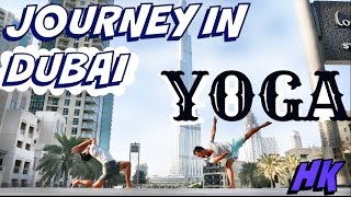 241015  Vlog amp Yoga  Burj Khalifa amp Burj al Arab  Dubai [upl. by Rafat]