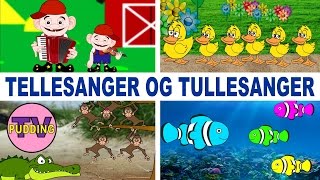 Norske barnesanger  Tellesanger og tullesanger [upl. by Schrick]