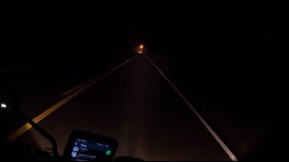 3am Foggy Lake Trip  Honda Navi Nightride [upl. by Repotsirhc997]