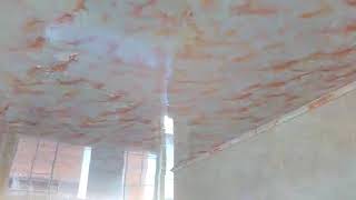 Instalación de Cielos Raso en PVC Marmol El Pinar [upl. by Balkin]