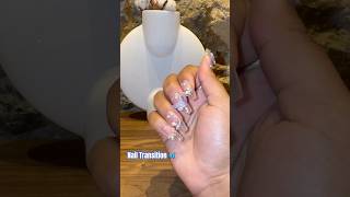 Nail Transition knock knock nails uñas unghie sheinnails nailart ногти pressonnails [upl. by Basilius34]