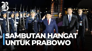 Tiba di Peru Prabowo dapat Sambutan Hangat [upl. by Allyn]