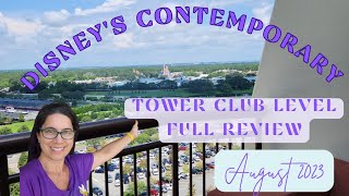 Disneys Ultimate Club Level Experience REVEALED at Contemporary Resort • August 2023 Tour amp Review [upl. by Kinelski171]