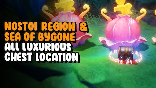 All Luxurious Chest 46 Location  Nostoi Region amp Sea Of Bygone Chest Location  Genshin Impact [upl. by Zzaj]