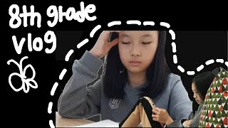 중1 브이로그😀 korean middle school vlog [upl. by Nimsay]