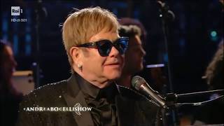 Elton John  Sorry Seems To Be The Hardest Word  Live at Colosseo Rome Italy  Remaster 2019 [upl. by Tarsus431]