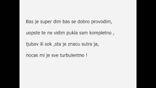 Ceca Turbulentno Tekst [upl. by Lohse]