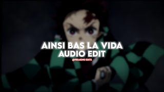 ainsi bas la vida  indila edit audio [upl. by Adnyl]