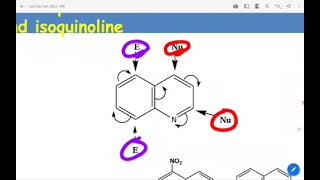 4 Heterocyclic Chemistry quinoline and isoquinoline شرح بالعربي [upl. by Starkey]