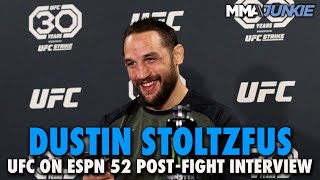 Dustin Stoltzfus Opens up on Battles with COVID Relieved with UFC Austin Victory [upl. by Chisholm]