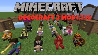 Minecraft Decocraft 2 Mod 1710 [upl. by Rehctaht]