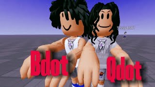 Oy Qdottyy X Bdot Gz EVIL TWINS PT3 Roblox music video [upl. by Gillett997]