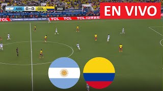 🔴 EN VIVO  ARGENTINA vs COLOMBIA  FINAL  Copa América 2024  Partido En vivo Hoy [upl. by Eeluj936]