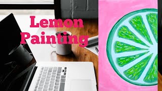 Lemon Painting 🎨 [upl. by Jany]