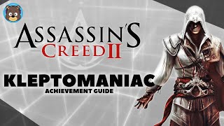 Assassins Creed 2 Remastered  Kleptomaniac Achievement Guide  Xbox Series X [upl. by Chadwick]