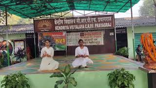 Kvs foundation day Celebration of kvcrpf prayagraj dance by students [upl. by Ennaeed]