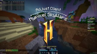 Adjust Client on Hypixel SkyWars [upl. by Yanehs]