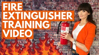 Free Fire Extinguisher Training Video  OSHA  Updated for 2020 [upl. by Haroun]