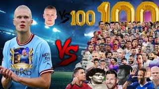 HALLAND VS 1️⃣0️⃣0️⃣💯 LEGENDSULTRA\BOSSFINAL\MAN CITY [upl. by Broeker192]