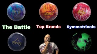 Battle of the top brands symmetrical bowling balls [upl. by Anawak701]