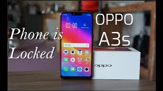 OPPO A3S CPH1803 Phone is Locked  Device lock version AIS [upl. by Aesoh]