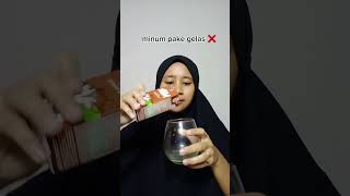 Minum susu kotak jajanananak [upl. by Artim]