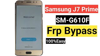 Samsung J7 Prime Frp Bypass  Samsung G610f Frp bypass  Samsung J7 Prime google account unlock [upl. by Greenland]