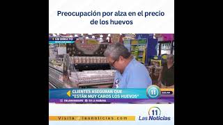 CLIENTES ASEGURAN QUE “ESTÁN MUY CAROS LOS HUEVOS” [upl. by Oyam]