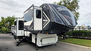 Used 2019 Grand Design Momentum 376TH Fifth Wheel Toy Hauler 59910 [upl. by Dinsdale]