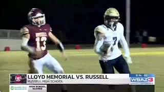 Lloyd Memorial vs Russell [upl. by Ahsercal]