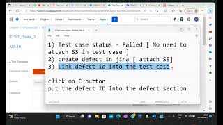 linking defect to test casesJira toolmanual testingsoftware testing [upl. by Connel]