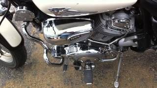 Yamaha Virago 1100 start Knocking sound [upl. by Kristen]