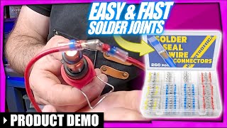 Better than butt splices  check out quotSolder Sealquot splice from Haisstronica [upl. by Esinel503]