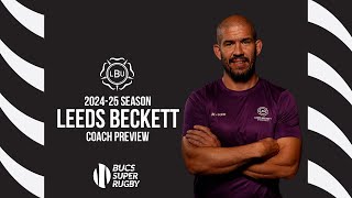 202425 PreSeason  Leeds Beckett Mens Preview [upl. by Graniah]